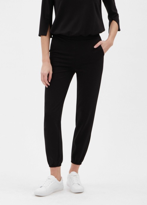 Women with Control Tall Luxe Ponte Tummy Control Ankle Pants 
