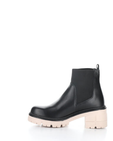 Black Chelsea boot pink Sole Bianc Bos and Co