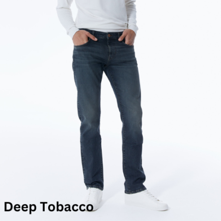 Dark washed Denim relaxed fit Mens Cup of Joe Marc