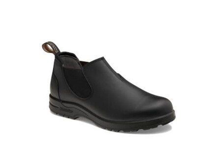 Black slip on Blundstone shoe