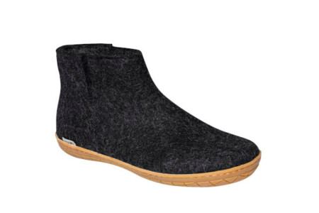 Glerups Wool boot Rubber sole Charcoal