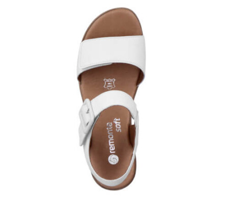 Stylish Remonte Sandal with velcro closure for easy wear and a comfortable fit.