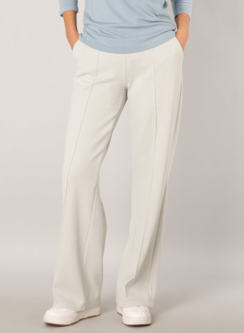Light grey elastic waist pants