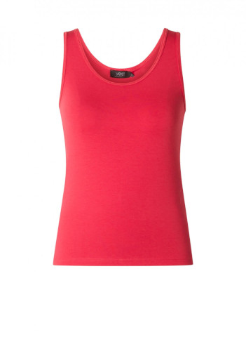 Soft Red Tank with wide straps