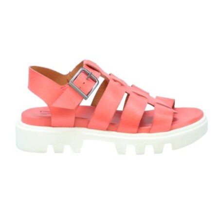 Miz Mooz Posey sandal in pink with white chunky sole