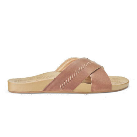 Olukai Kipe'a Olu Sandals in brown leather