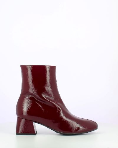 Wonders Iseo ankle boot in off red patent leather