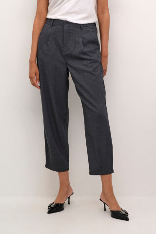 Kaffe KAmerle 7/8 pant in charcoal grey