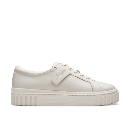 Clarks Mayhill Walk sneaker on a platform sole