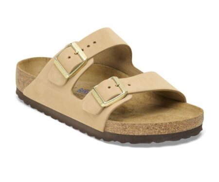 Birkenstock Arizona in Sandcastle beige