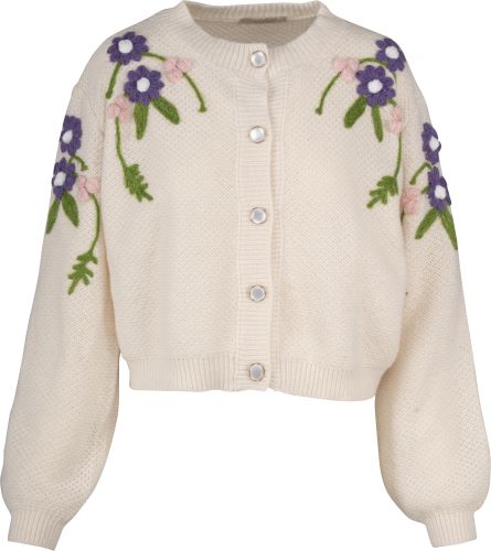 Astrid Floral Cardy with cream background