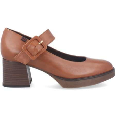 Pepe Menargues Clara mary jane with block heel and platform forefoot