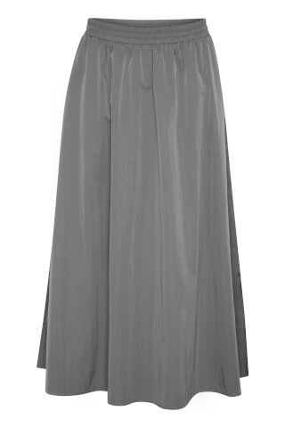 The Kaffe KAevi skirt in grey on a white background